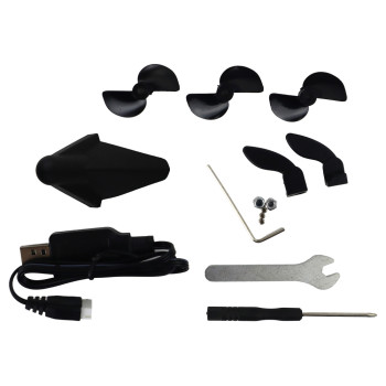 Motorówka R/C 2,4G Światła 30 km/h Niebieska