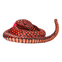 Maskotka Pluszowa Wąż Czerwony 100 cm