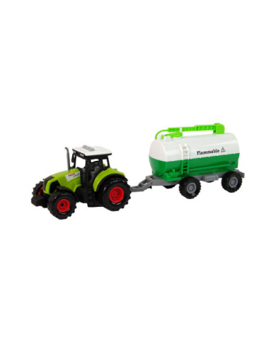 Traktor dla Dzieci z Przyczepką Cysterna Autko Farma