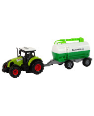 Traktor dla Dzieci z Przyczepką Cysterna Autko Farma