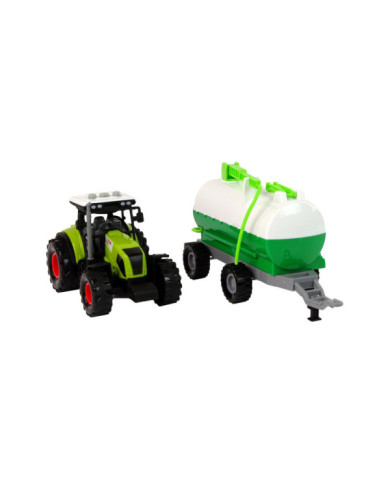 Traktor dla Dzieci z Przyczepką Cysterna Autko Farma