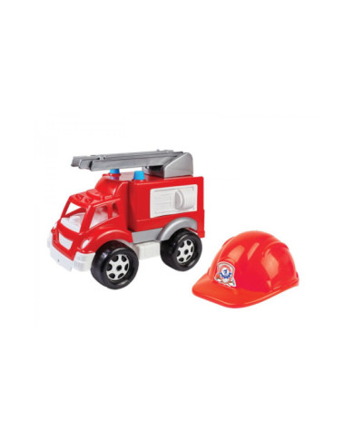Wóź strażacki Drabina Kask Strażak 3978