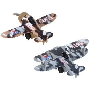 Samolot Z Napędem Śmigłowiec Aluminiowy Kolorowy Mix