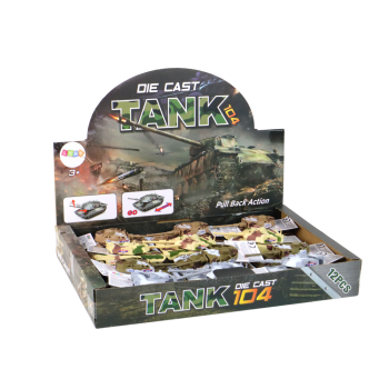 Aluminiowy Czołg Z Napędem Frykcyjnym Różne Kolory