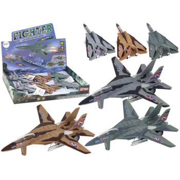 Samolot Wojskowy Z Napędem Myśliwiec Moro Światła Dźwięki Mix