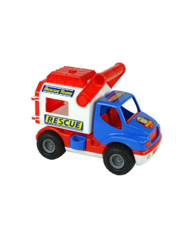 Samochód Ratowniczy Auto ConsTruck Niebiesko Biały Polesie 41937