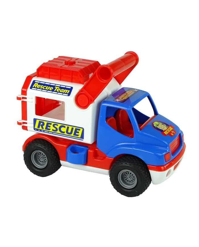 Samochód Ratowniczy Auto ConsTruck Niebiesko Biały Polesie 41937