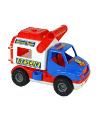Samochód Ratowniczy Auto ConsTruck Niebiesko Biały Polesie 41937