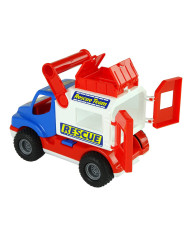 Samochód Ratowniczy Auto ConsTruck Niebiesko Biały Polesie 41937