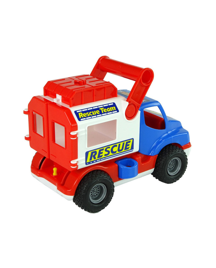Samochód Ratowniczy Auto ConsTruck Niebiesko Biały Polesie 41937