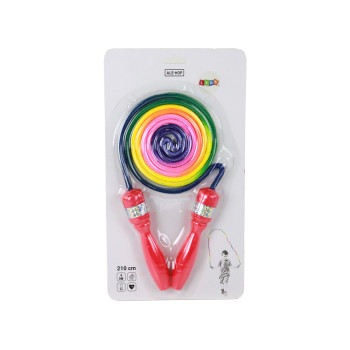 Tęczowa Skakanka Czerwone Rączki Ruch Koordynacja Ruchowa