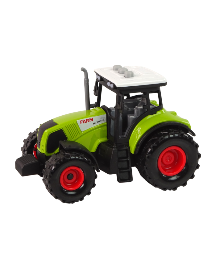 Duży Traktor Światła LED Dźwięki 2 Maszyny Farm Set