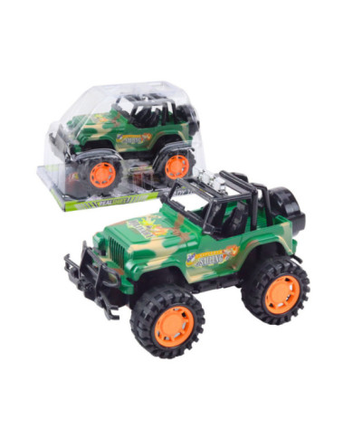Duży Samochód Terenowy Militarny Off-Road Zielony 25cm