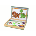 Edukacyjny Zestaw Puzzli Magnetycznych Z Motywem Dinozaurów