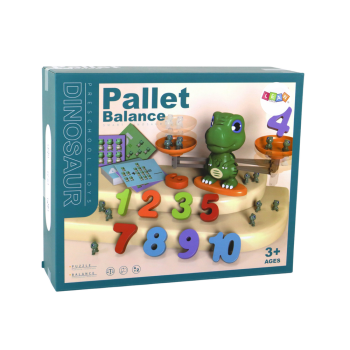 Zabawka Edukacyjna Dinozaur Waga Działania Matematyczne