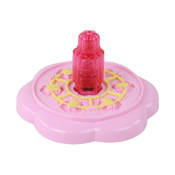 Zestaw Do Paznokci Różowy Tipsy Naklejki Diamenciki