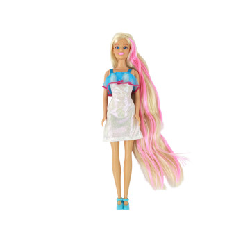 Lalki Anlily Długie Blond Włosy Stylizacja Fryzur