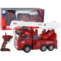 Straż Pożarna Z Dźwigiem Model Zdalnie Sterowany