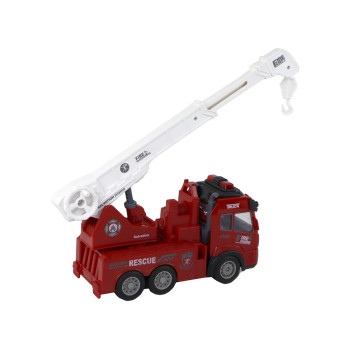 Straż Pożarna Z Dźwigiem Model Zdalnie Sterowany