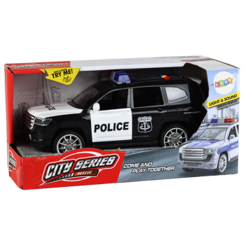 Radiowóz Policyjny Auto Policja Dźwięk Światła Otwierane Drzwi 1:14