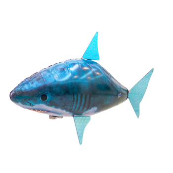 Zdalnie Sterowana Ryba R/C Rekin Niebieski Latający Balon