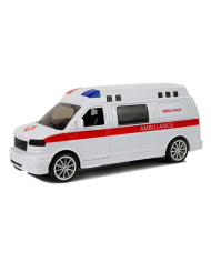 Ambulans Karetka Pogotowia z Napędem Dźwięk Syrena Światła