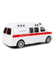 Ambulans Karetka Pogotowia z Napędem Dźwięk Syrena Światła