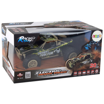 Autko Terenowe Zdalnie Sterowane R/C 1:24 Brązowo-Zielone