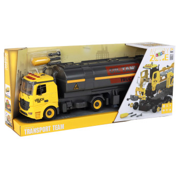 Cysterna DIY Do Skręcania i Rozkręcania Żółta Światła Dźwięk