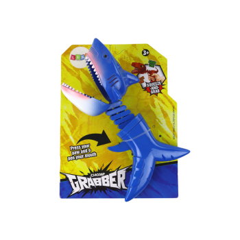 Zabawka Gryząca Chwytacz Rekin Sprężyna Niebieski