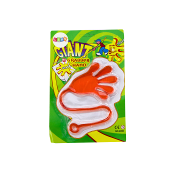 Lepka Rączka Łapka Elastyczna Glut Slime Pomarańczowa