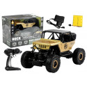 Auto Zdalnie Sterowane Jeep R/C 1:18 Złoty