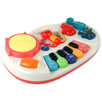 Pianinko Edukacyjne Klawisze Instrumenty Motylki Panel Edukacyjny Muzyczny