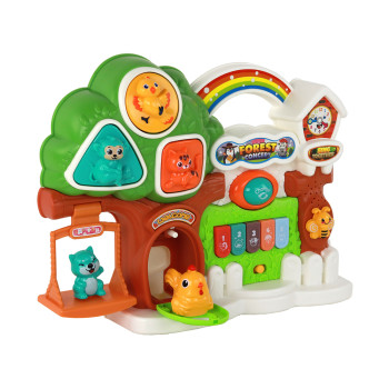 Zestaw Pianinko Koncert Las Zwierzątka Panel Edukacyjny