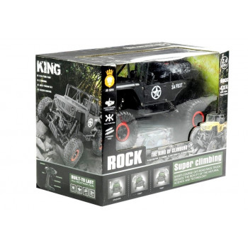 Auto Zdalnie Sterowane Jeep R/C 1:18 Czarne