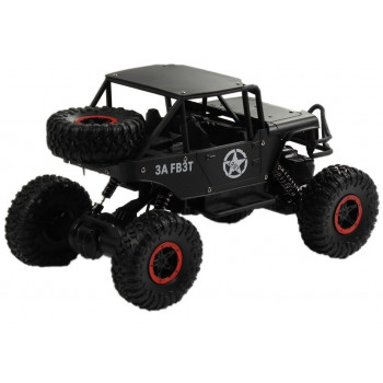 Auto Zdalnie Sterowane Jeep R/C 1:18 Czarne
