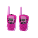 Walkie Talkie Krótkofalówki Różowe Zasięg 3km Dla Dzieci