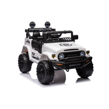 Auto Na Akumulator Toyota FJ Biała 4x4