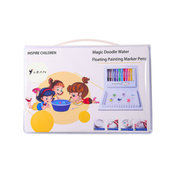 Zestaw Kolorowych Pisaków Markerów Wodnych Walizka 12 Sztuk