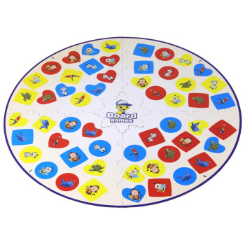 Gra Planszowa Logiczna Na Refleks i Spostrzegawczość