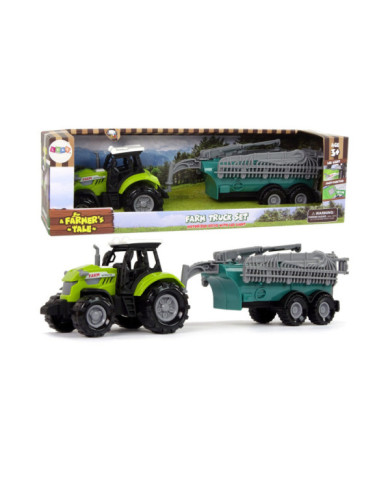 Traktor Rolniczy z Opryskiwaczem Farma Dźwięk Zielony