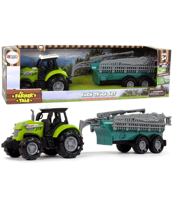 Traktor Rolniczy z Opryskiwaczem Farma Dźwięk Zielony