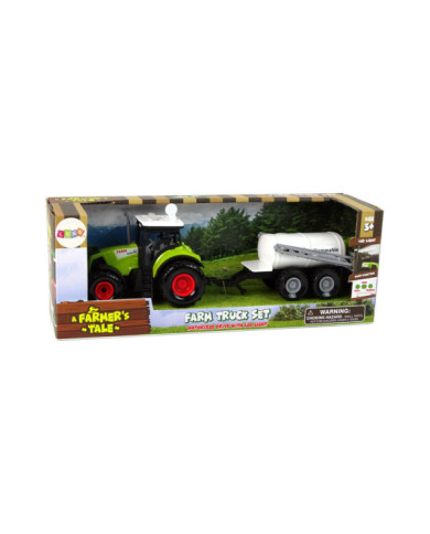 Traktor dla Dzieci z Przyczepką Autko Farma