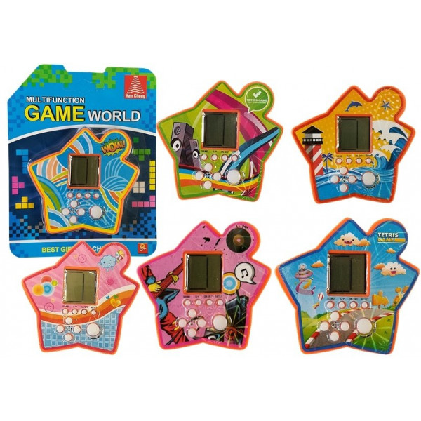 Gra Elektroniczna Kieszonkowa Tetris Gwiazdka