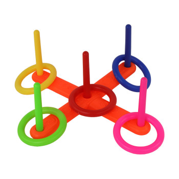 Gra Zręcznościowa Rzut Do Celu Kolorowe Obręcze