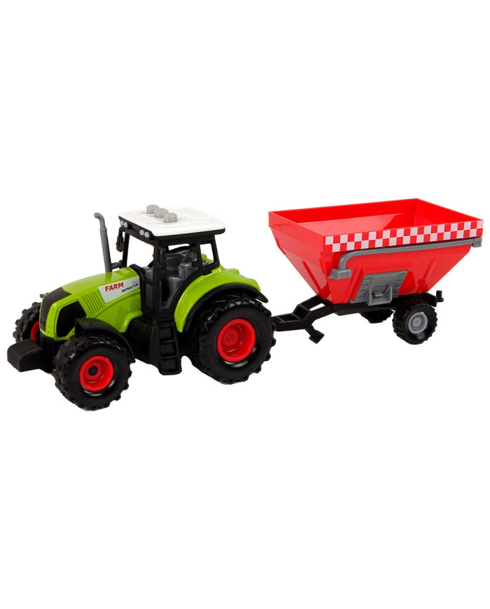Traktor Farma Odpinana Przyczepa Na Zboże Dźwięk Zielony
