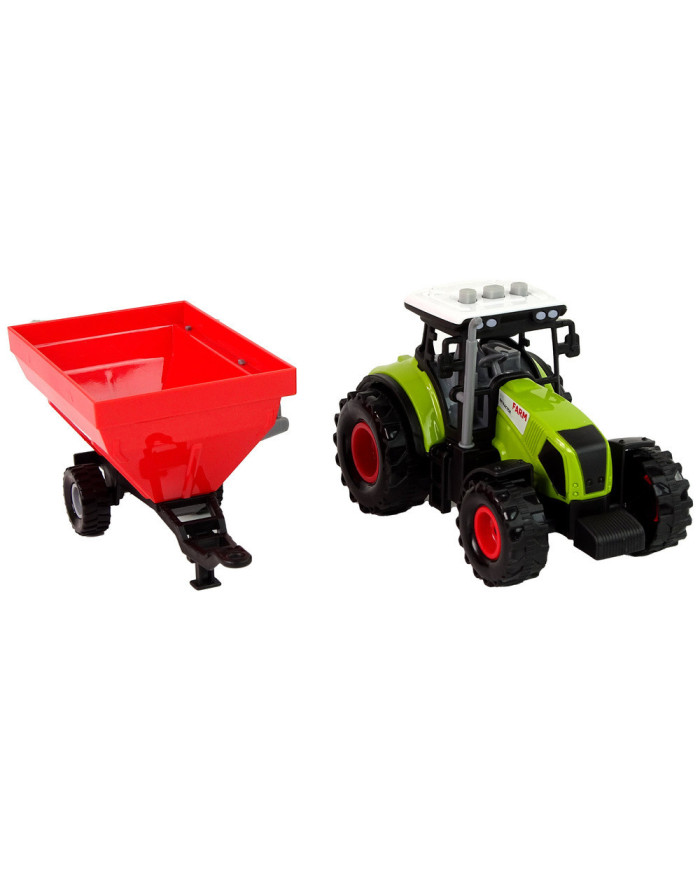 Traktor Farma Odpinana Przyczepa Na Zboże Dźwięk Zielony