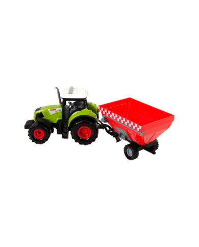 Traktor Farma Odpinana Przyczepa Na Zboże Dźwięk Zielony