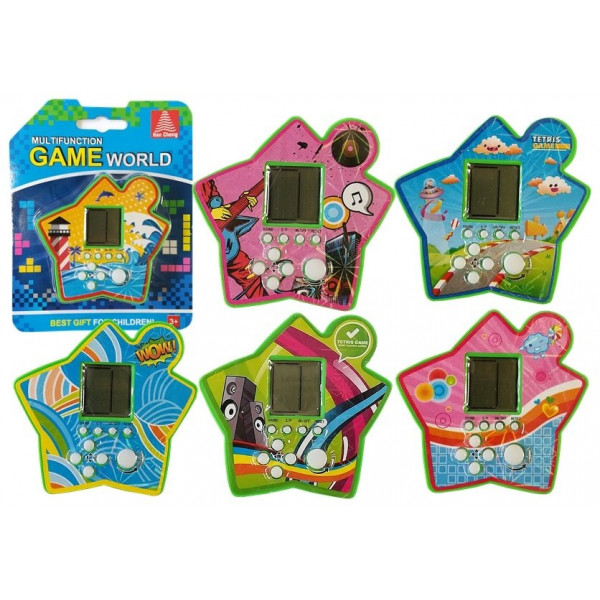 Gra Elektroniczna Kieszonkowa Tetris Gwiazdka