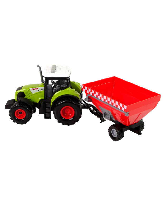 Traktor Farma Odpinana Przyczepa Na Zboże Dźwięk Zielony